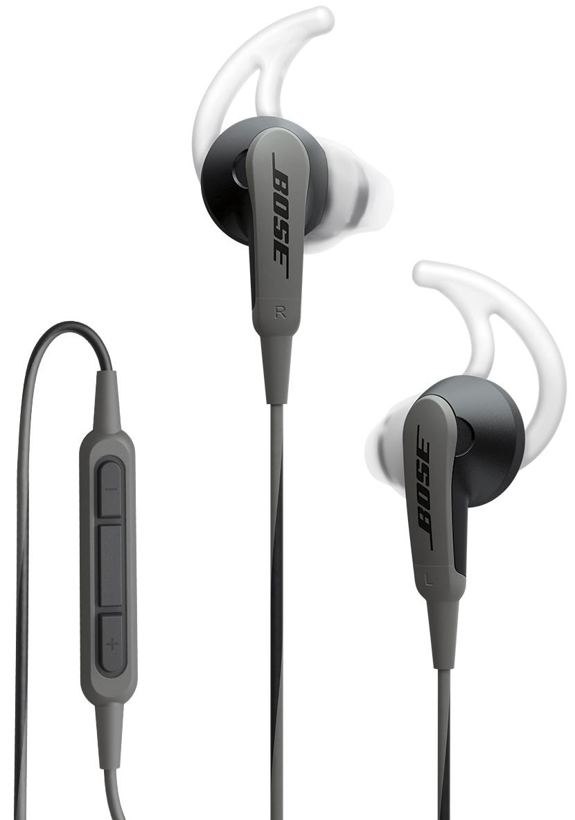 Bose SoundSport in-ear hodetelefoner til iOS (sort) - Elkjøp