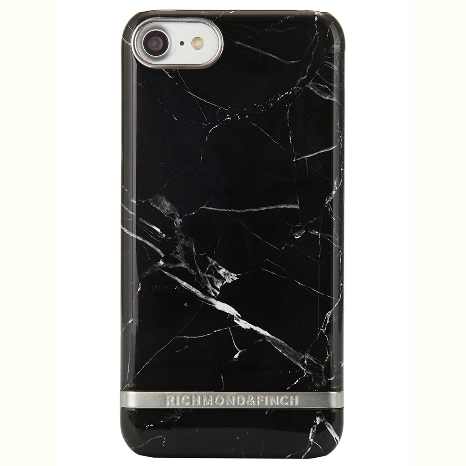 Richmond & Finch iPhone 6/6S/7/8/SE Gen. 2/3 deksel (sort marmor) - Elkjøp