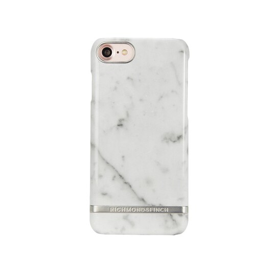 Richmond & Finch iPhone 7 mobildeksel (hvit marmor) - Elkjøp