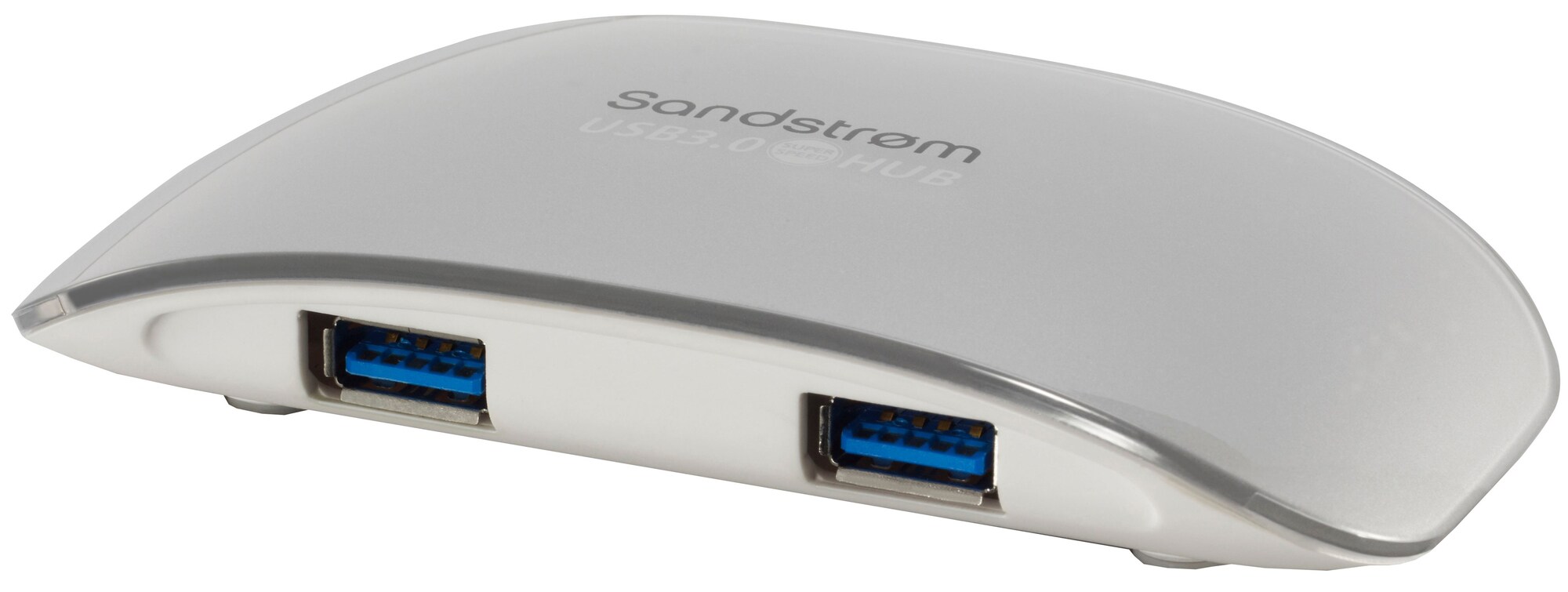 Sandstrøm USB-hub m. 4 x USB 3.0-porter - Kabler og tilkobling - PC og  nettverk - Elkjøp