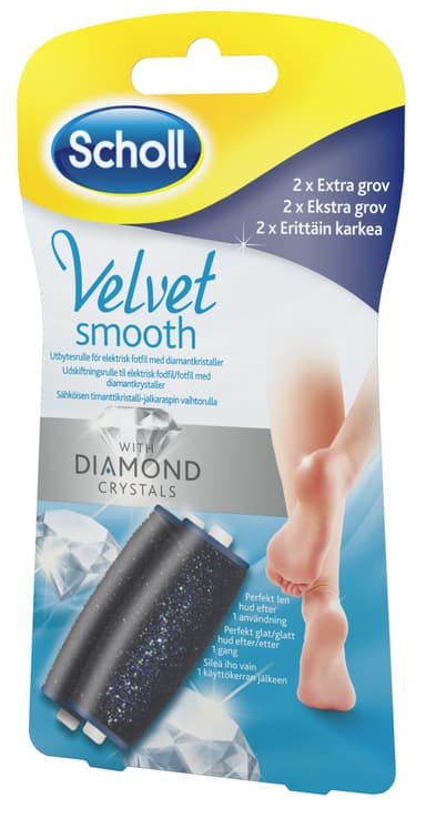 Scholl Velvet Smooth Diamond extra refill SCHOLL42138