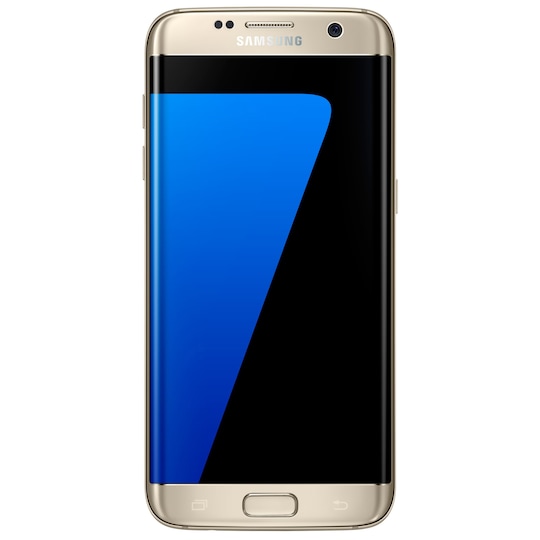 Samsung Galaxy S7 edge 32GB smarttelefon (gull) - Elkjøp