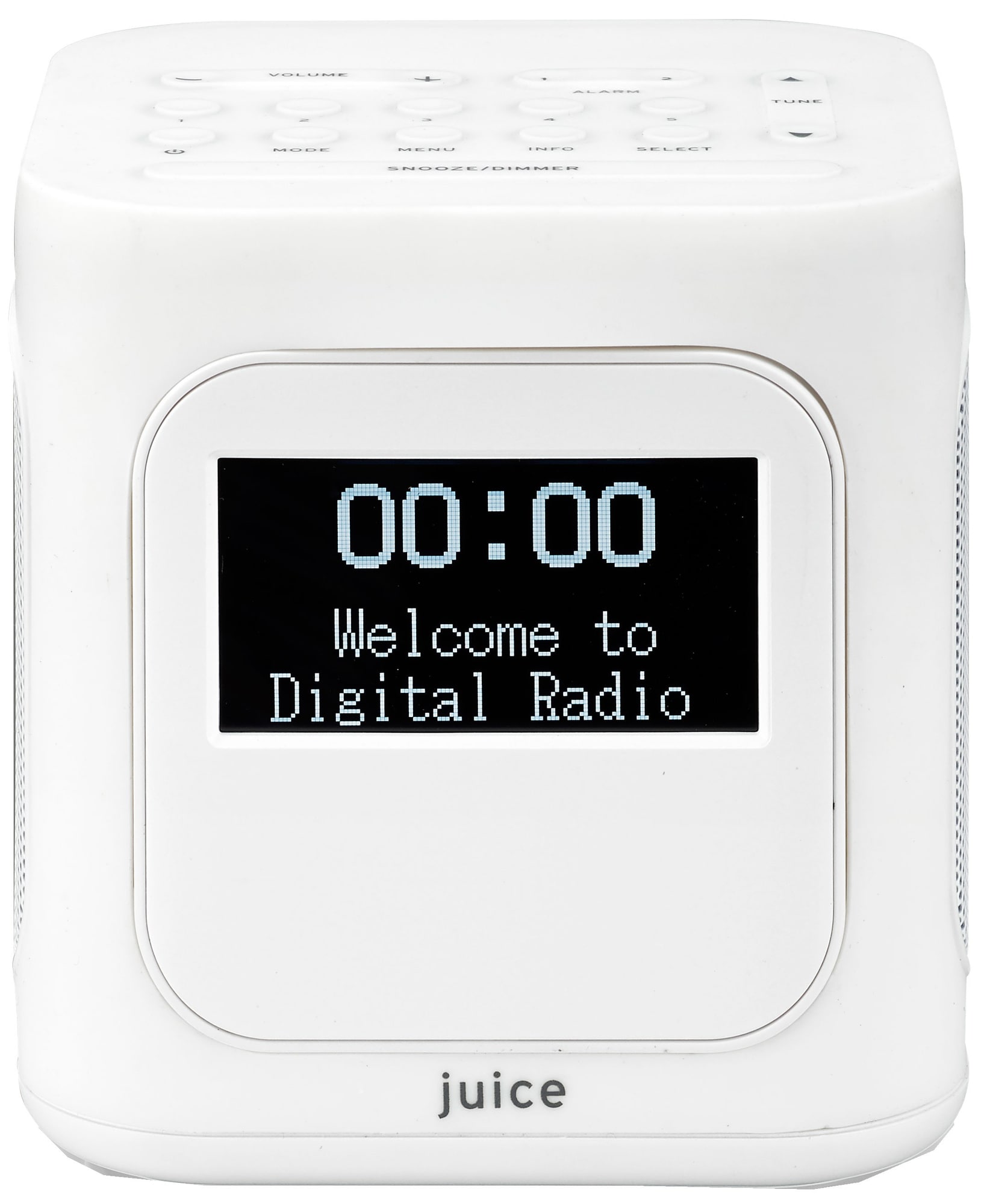 Sandstrøm Juice Minute bærbar radio SJUTWH15E (hvit) - Elkjøp