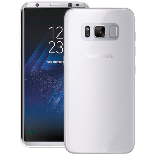 Puro Nude Samsung Galaxy S8 deksel (gjennomsiktig) - Elkjøp