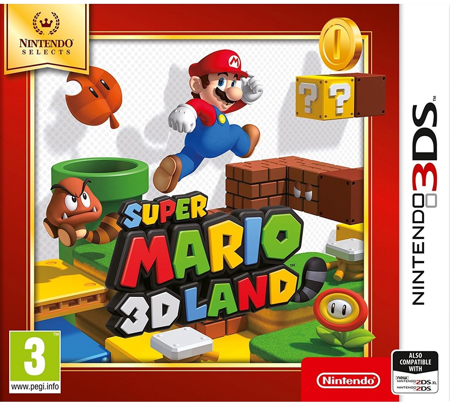 Super Mario 3D Land - Nintendo Selects (3DS) - Elkjøp