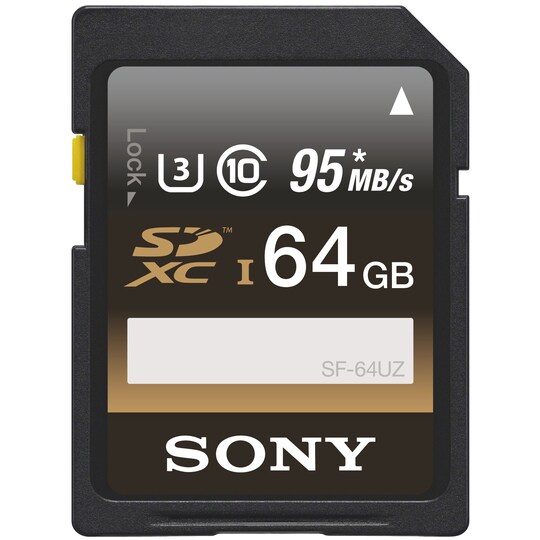 Sony SF-64UZ SD 64 GB minnekort - Elkjøp