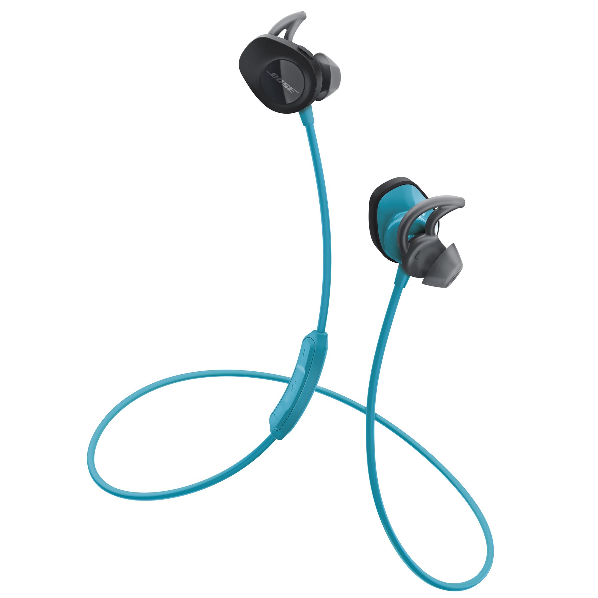 Bose SoundSport trådløse hodetelefoner (blå) - Hodetelefoner til trening -  Elkjøp