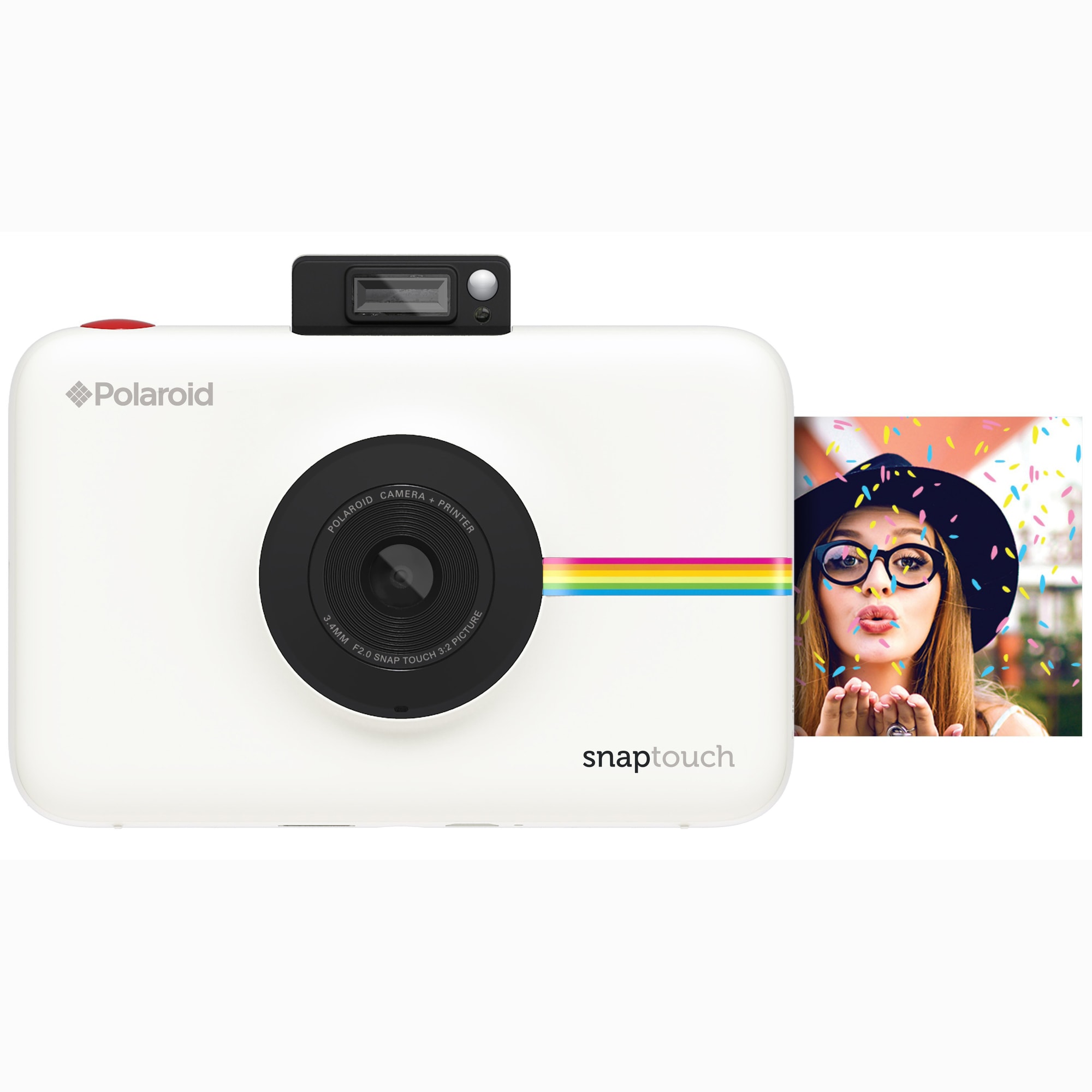 Polaroid Snap Touch kompaktkamera (hvit) - Elkjøp
