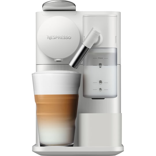 NESPRESSO® Lattissima One kaffemaskin fra DeLonghi, Hvit - Elkjøp