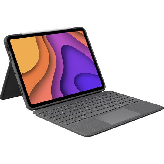 Logitech Folio Touch deksel med tastatur til iPad Air (4. generasjon) -  Elkjøp
