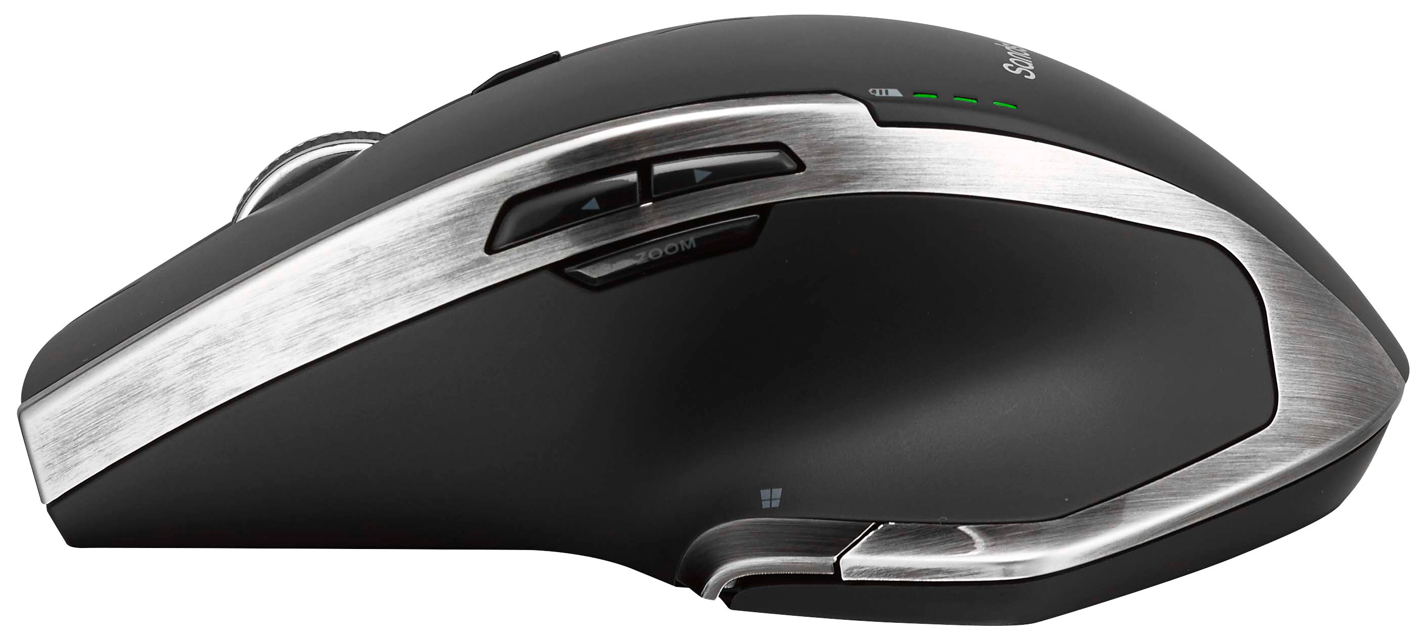 Sandstrøm S500 trådløse mus (sort/sølv) - PC-mus - Elkjøp