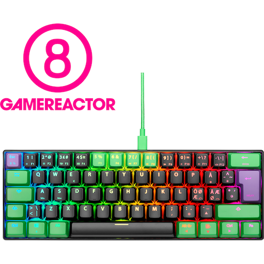 NOS C-450 Mini PRO RGB tastatur (Riddle) - Elkjøp