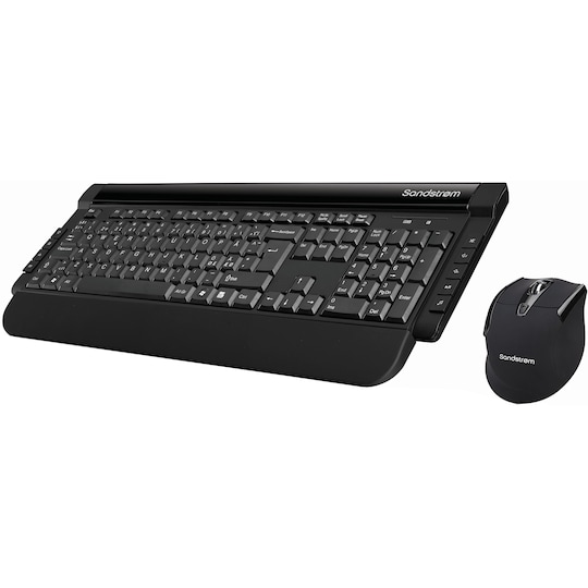 Sandstrøm trådløst tastatur og mus - Elkjøp