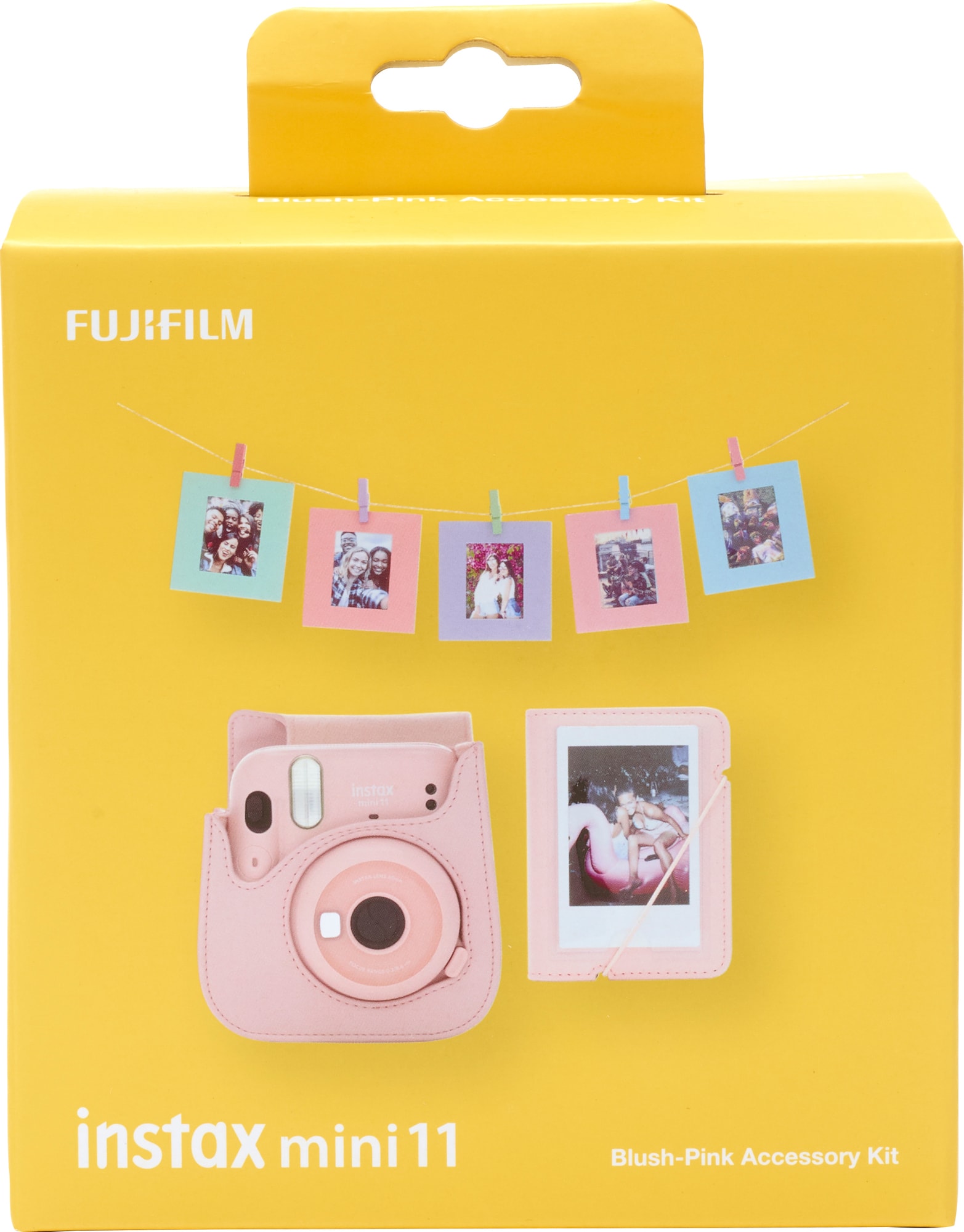Fujifilm Instax Mini 11 tilbehørssett (rosa) - Elkjøp