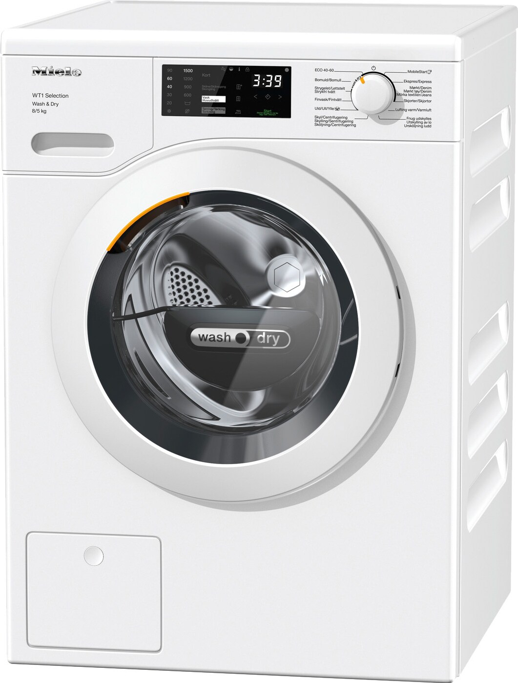 Miele vaskemaskin/tørketrommel WTD163NDS - Elkjøp