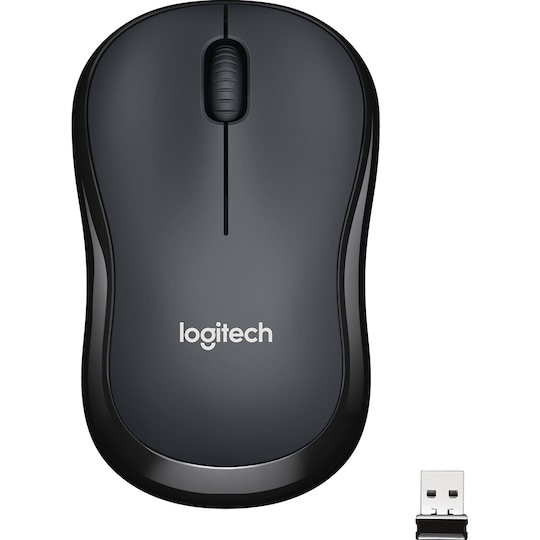 Logitech M220 Silent trådløs mus (sort) - Elkjøp
