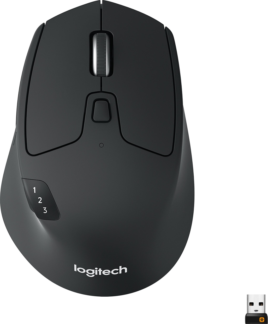 Logitech M720 Triathlon trådløs Bluetooth mus (sort) - Elkjøp