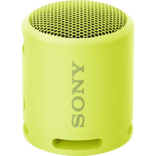Sony bærbar trådløs høyttaler SRS-XB13 (sitrongul) - Elkjøp