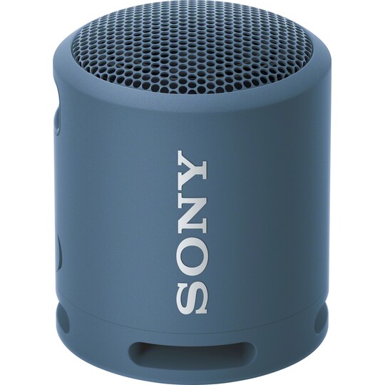 Sony bærbar trådløs høyttaler SRS-XB13 (blå) - Elkjøp