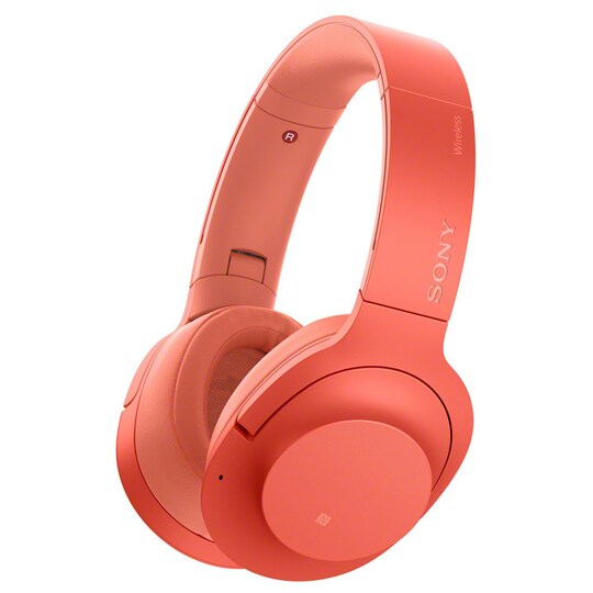 Sony h.ear on 2 Wireless NC around-ear hodetelefoner WH-H900N (rød) - Elkjøp