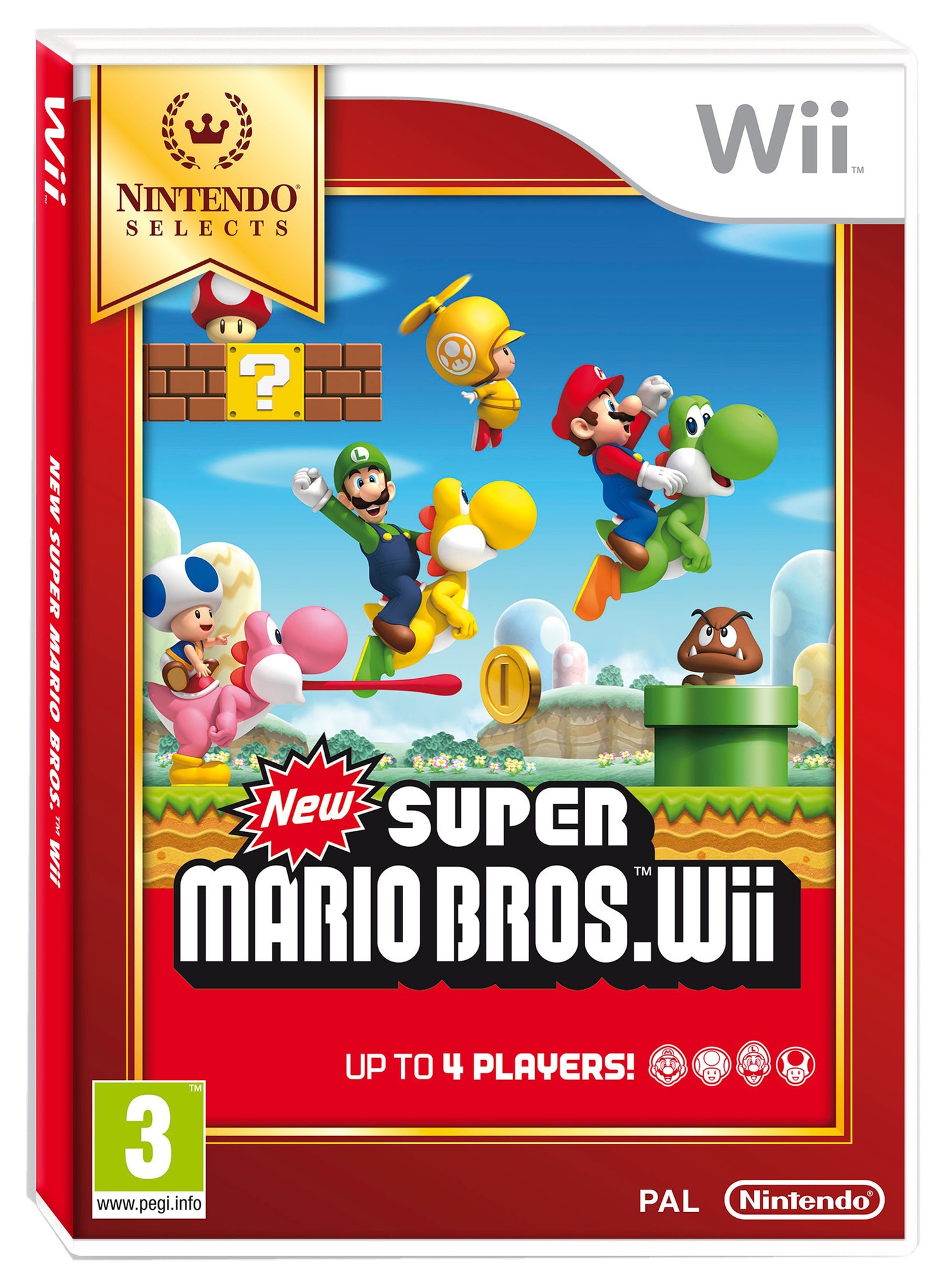 New Super Mario Bros: Nintendo Selects (Wii) - Elkjøp