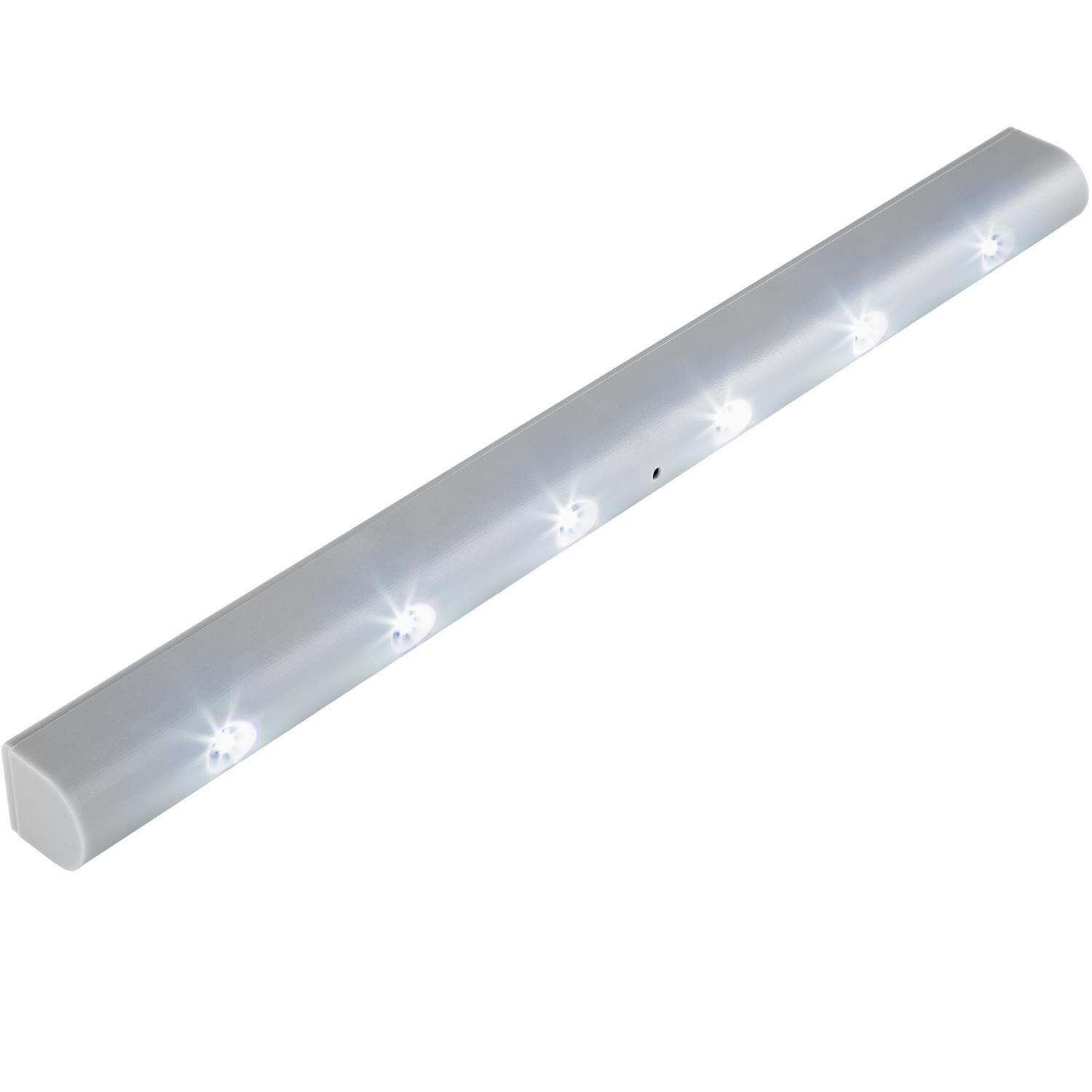 LED lys - lyslist med bevegelsesdetektor - grå - Elkjøp