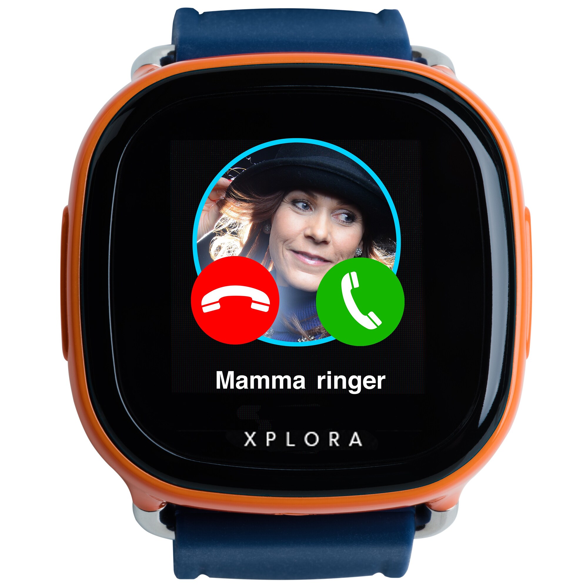 Xplora smartklokke for barn (oransje/blå) - Elkjøp