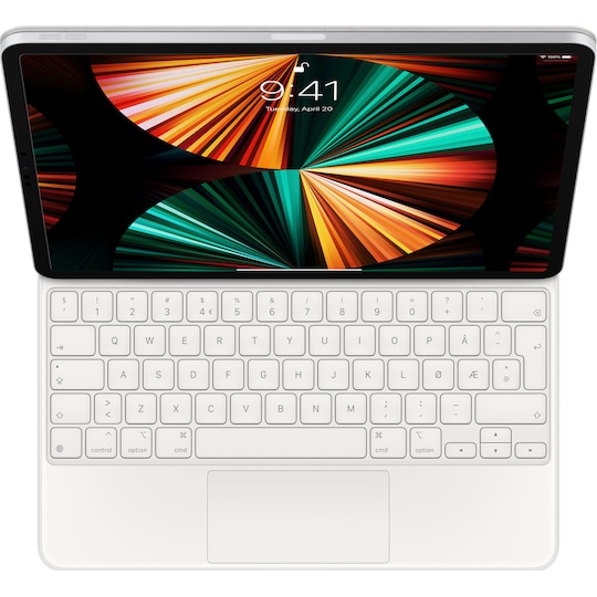Apple Magic Keyboard til iPad Pro 12,9" (hvit) (NO) - Elkjøp