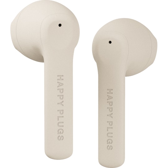 Happy Plugs Air 1 GO helt trådløse in-ear hodetelefoner (nude) - Elkjøp