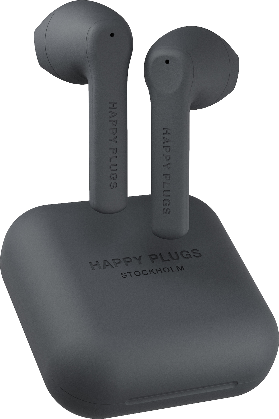 Happy Plugs Air 1 GO helt trådløse in-ear hodetelefoner (sort) - Elkjøp