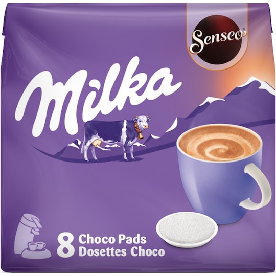 Senseo Milka kakaoputer (8 stk) - Elkjøp