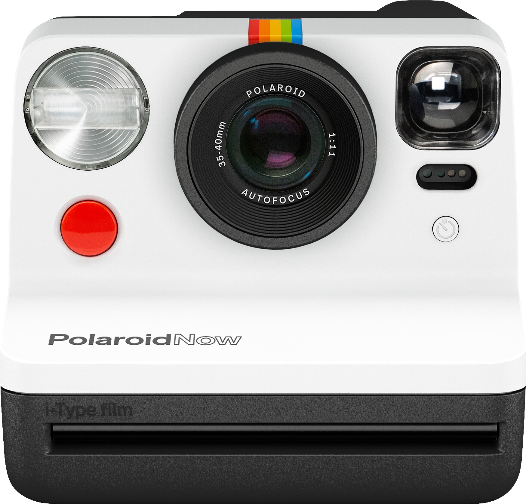 Polaroid Now analogt kamera (sort/hvit) - Elkjøp