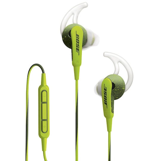 Bose SoundSport in-ear hodetelefoner til iOS (grønn) - Elkjøp