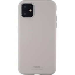 Holdit iPhone 11/XR silikonfodral (taupe)