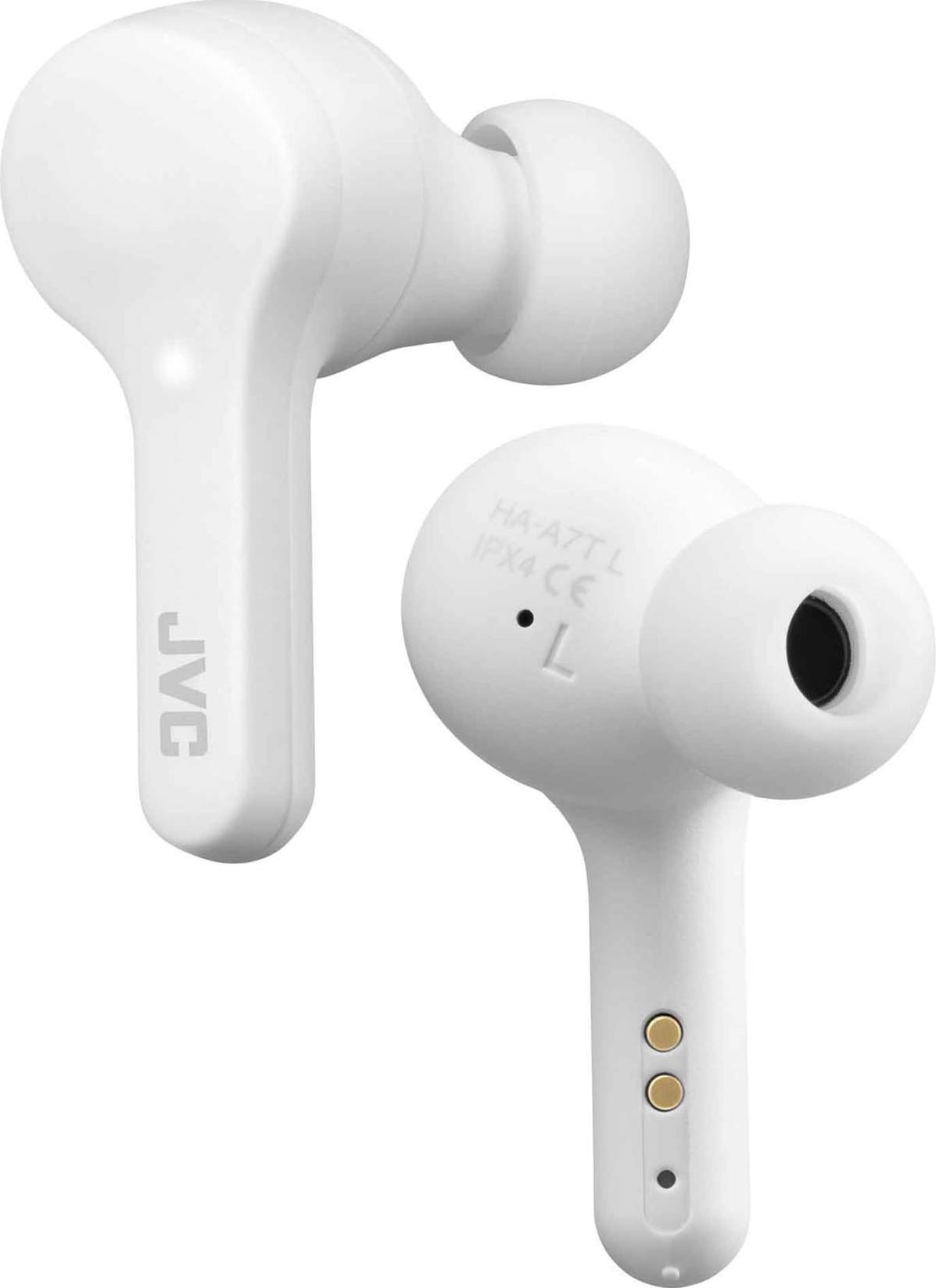 JVC Gumy HA-A7T helt trådløse in-ear hodetelefoner (hvit kokosnøtt) -  Hodetelefoner - Elkjøp