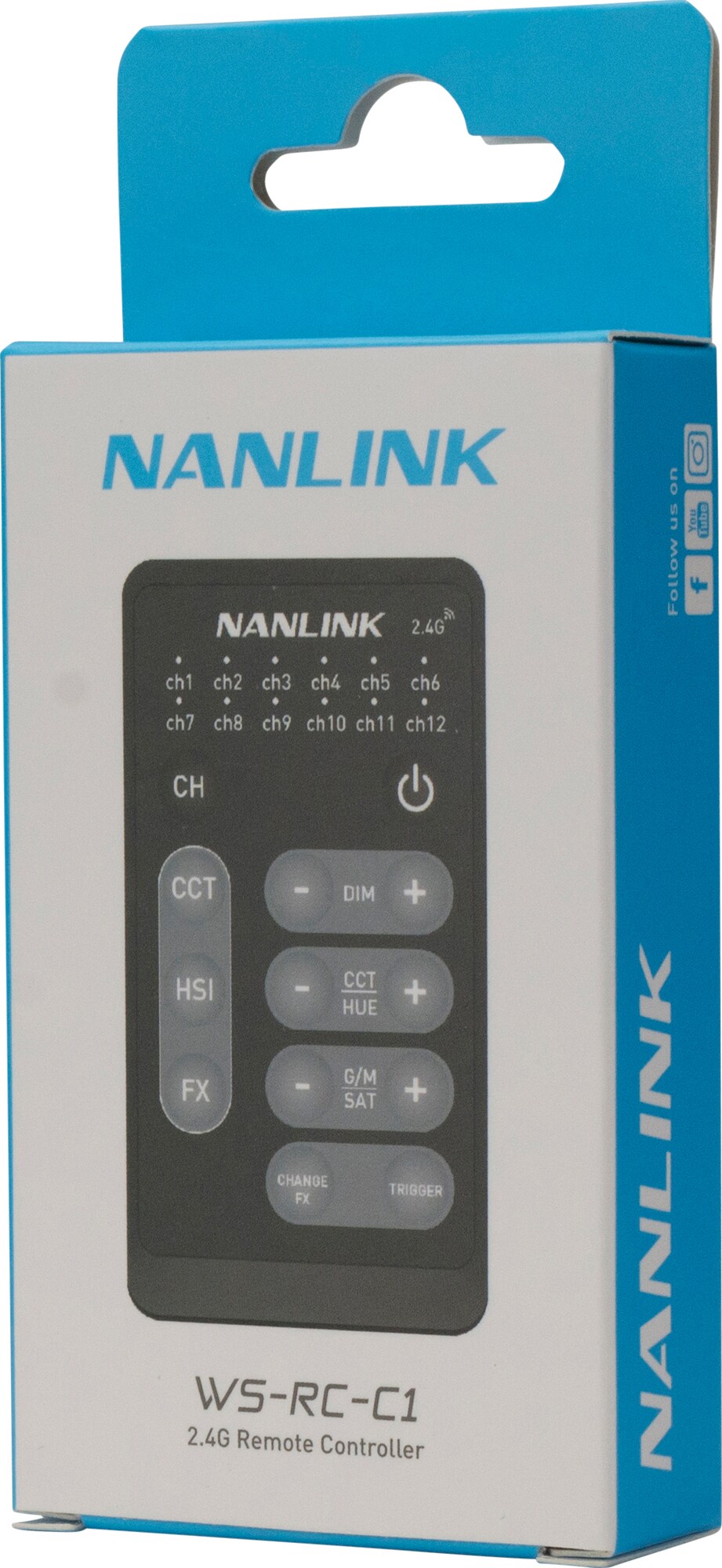Nanlite WS-RC-C1 LED-lys fjernkontroll - Annet kameratilbehør - Elkjøp