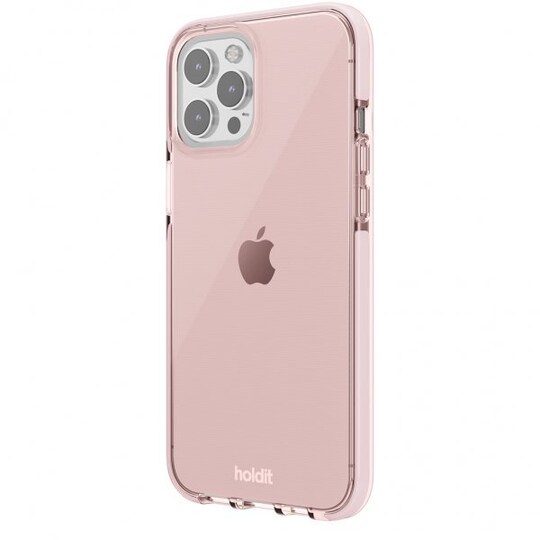 holdit iPhone 12 Pro Max Deksel Seethru Blush Pink - Elkjøp