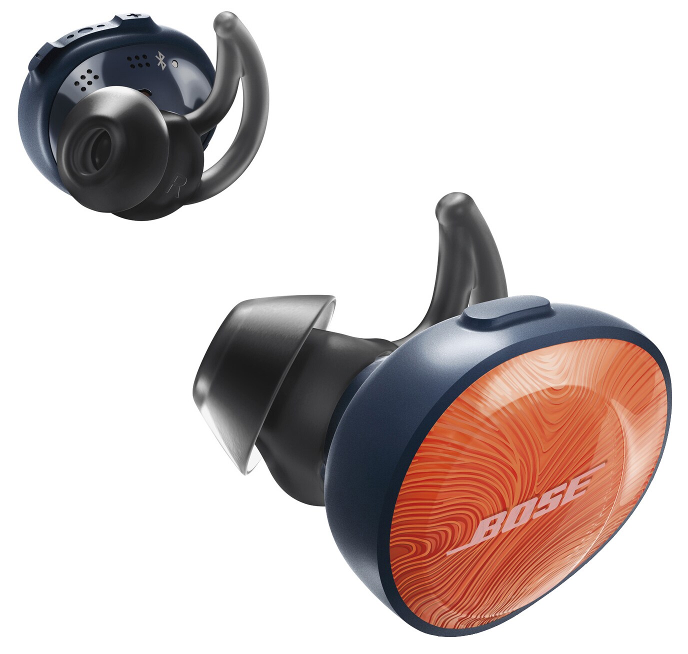 Bose SoundSport Free helt trådløse hodetlf. (oransje) - Hodetelefoner til  trening - Elkjøp