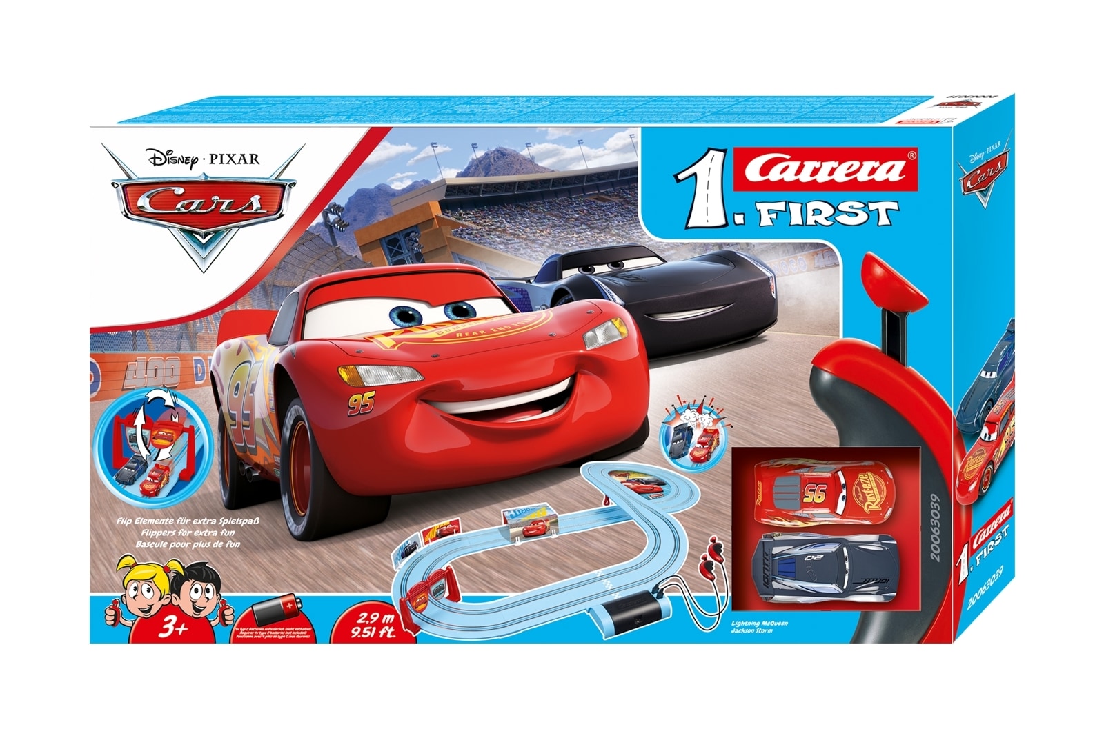 Carrera Bilbane - Disney Pixar Cars - First - Elkjøp