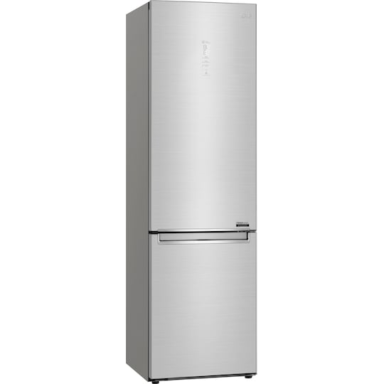 LG kjøleskap/fryser ELB92MCACP (stål) - Elkjøp