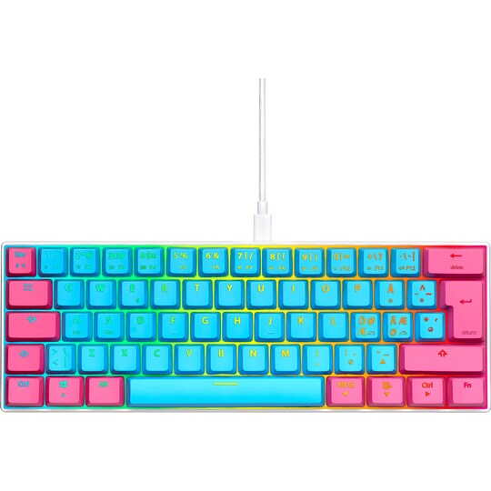 NOS C-450 RGB gamingtastatur (lollipop) - Elkjøp