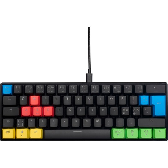 NOS C-450 RGB gamingtastatur (tetriz) - Elkjøp