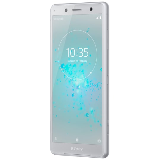 Sony Xperia XZ2 Compact smarttelefon (hvitt sølv) - Elkjøp