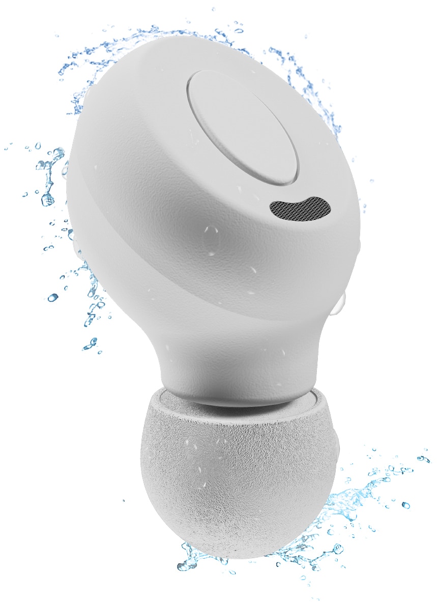 Supra NERO-TX PRO helt trådløse in-ear hodetelefoner (hvit) - Hodetelefoner  til trening - Elkjøp