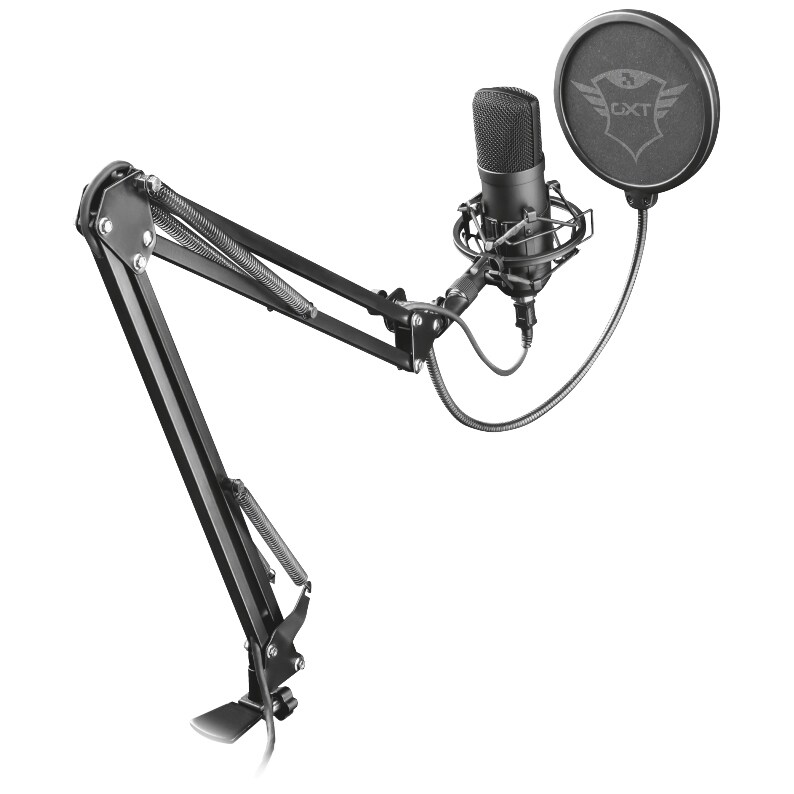 Trust GTX252 Emita Plus strømmemikrofon - Elkjøp