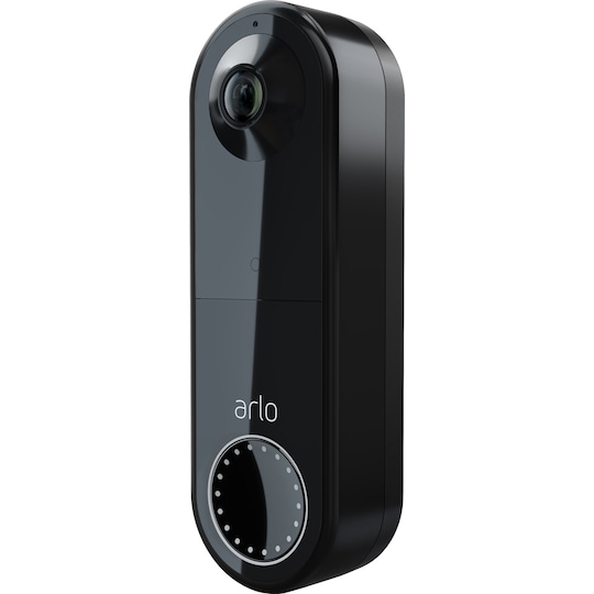 Arlo Wire-Free Video Doorbell smart ringeklokke (sort) - Elkjøp