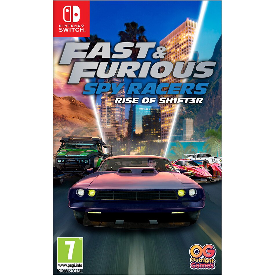 Fast & Furious: Spy Racers Rise of SH1FT3R (Switch) - Elkjøp