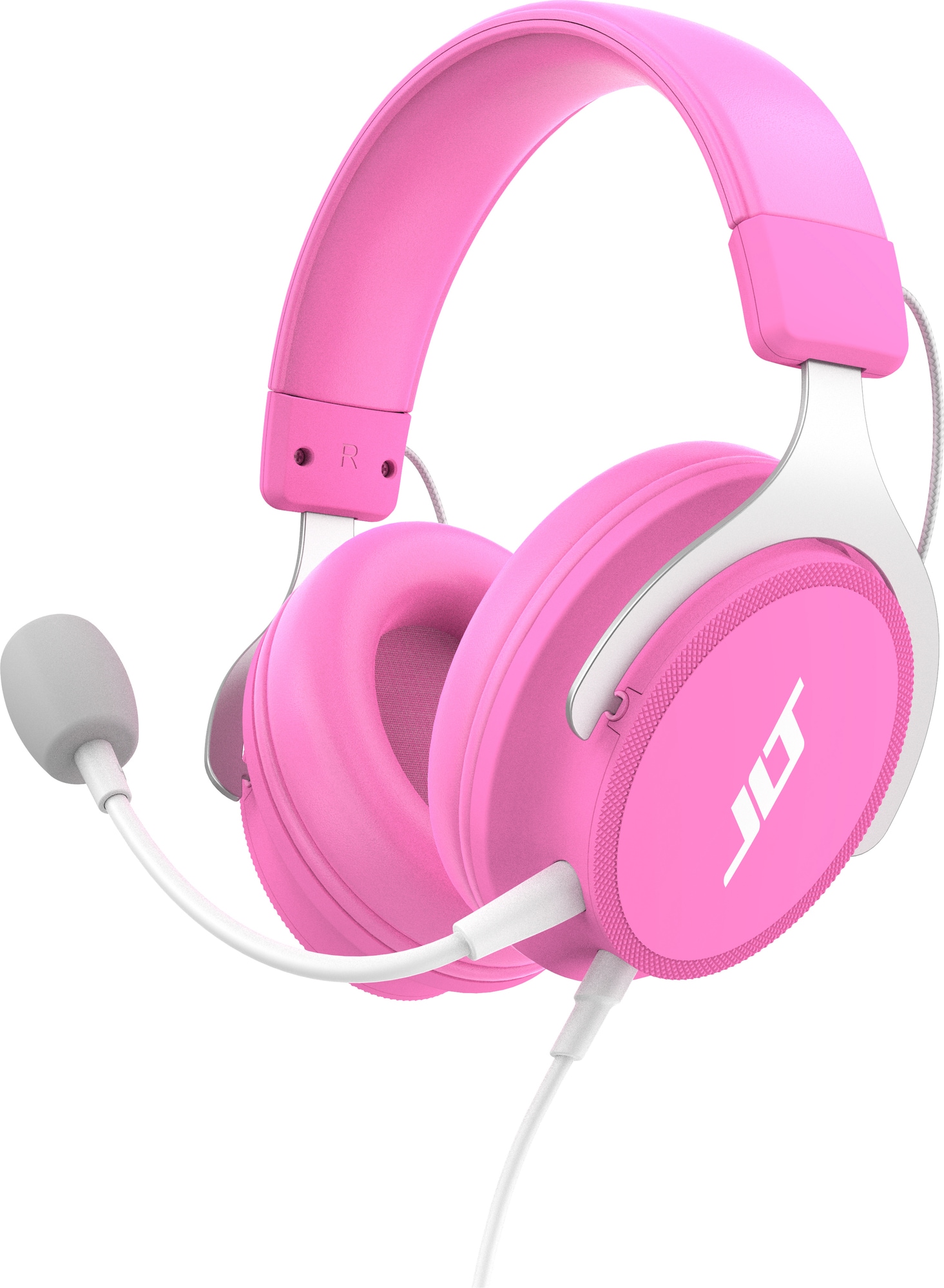 JLT Aero gaming headset (rosa) - Elkjøp