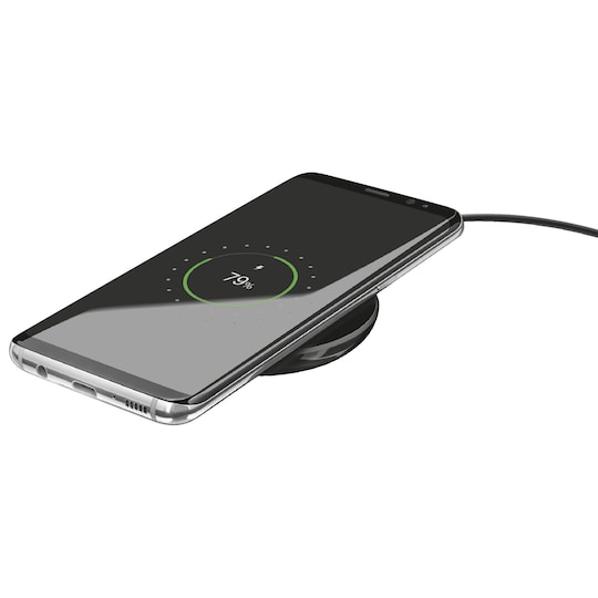 Trust Primo trådløs lader for smarttelefoner (sort) - Elkjøp