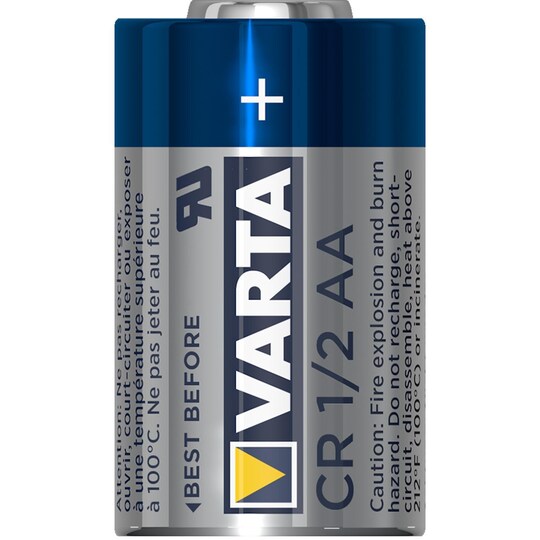 CR1 / 2AA / 1 / 2AA 3V litiumbatteri - Elkjøp